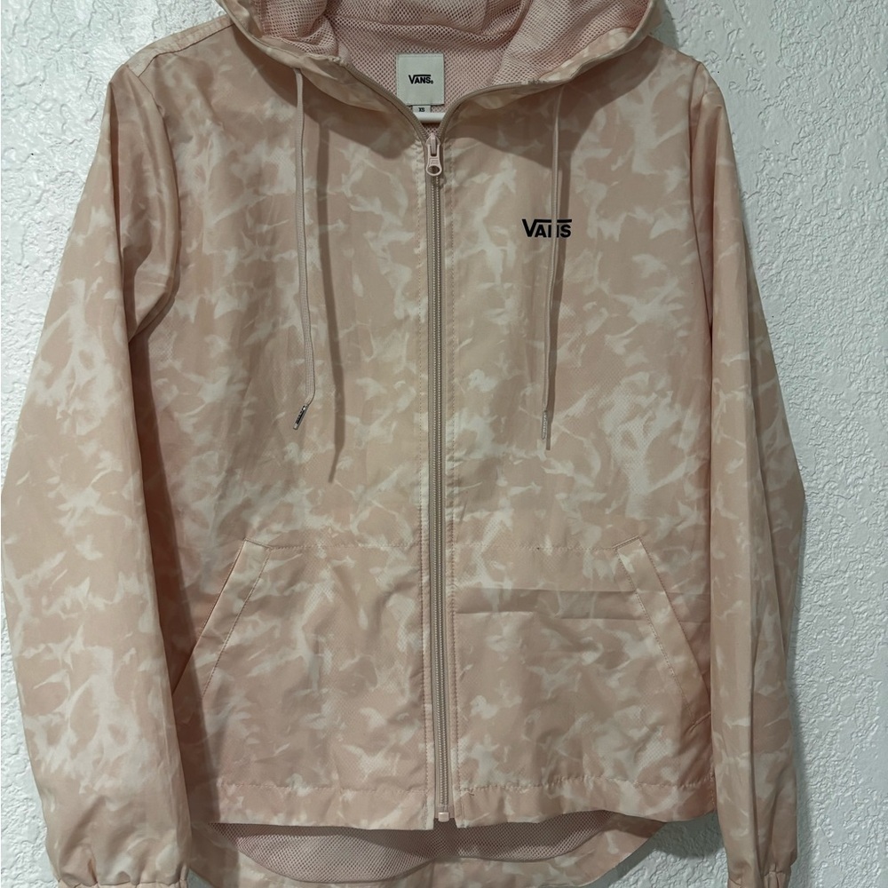 Vans Women's Light Pink Patterned Utility Jacket